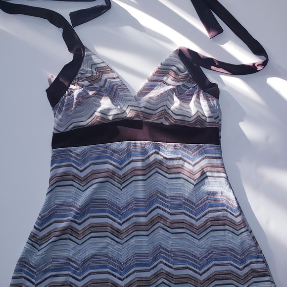 2 for $30 Beautiful Multi-Color Pattern Halter Top - Picture 4 of 4